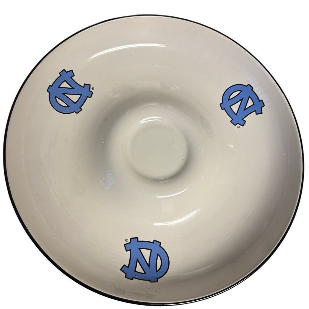 Pfaltzgraff North Carolina Tarheels Chip Dip Platter